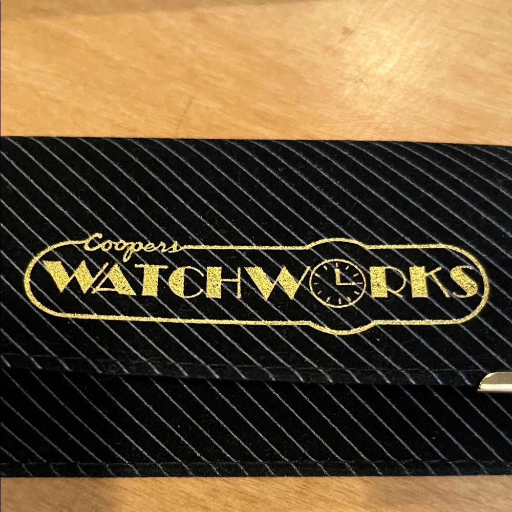 coopers watchworks stylish black